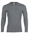 Heren Shirt Lange Mouw Merino Wol Engel Natur